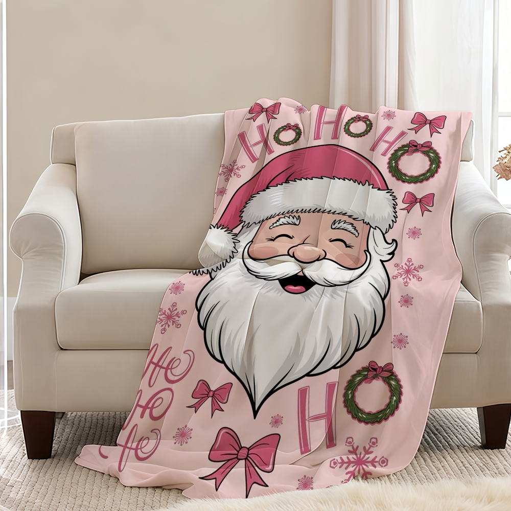 Pink Christmas Blanket Throw S – Christmas Throw Blanket recenzja i cena