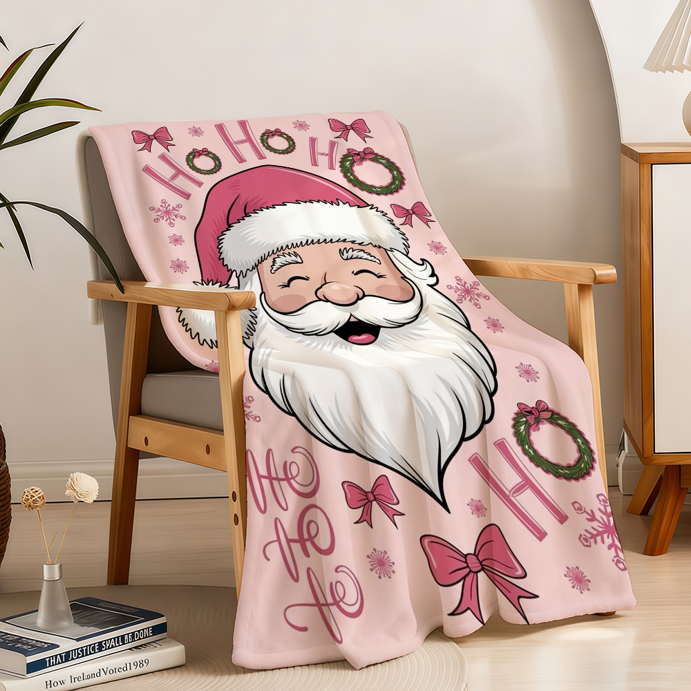Pink Christmas Blanket Throw S – Christmas Throw Blanket recenzja i cena