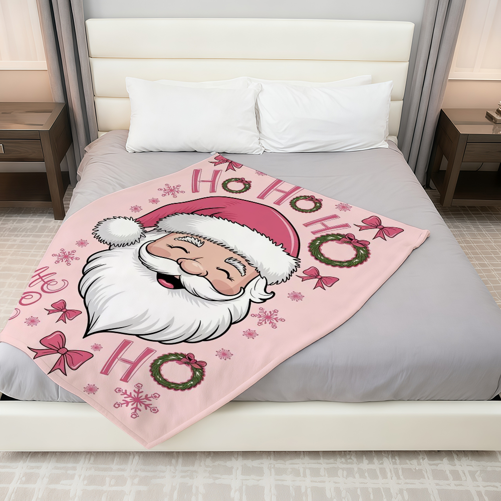 Pink Christmas Blanket Throw S – Christmas Throw Blanket recenzja i cena
