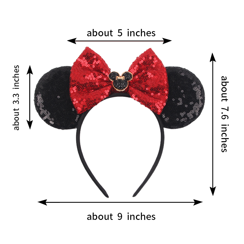 Cute New Mickey Mouse Ears Hea – Reindeer Antlers Headband recenzja i cena
