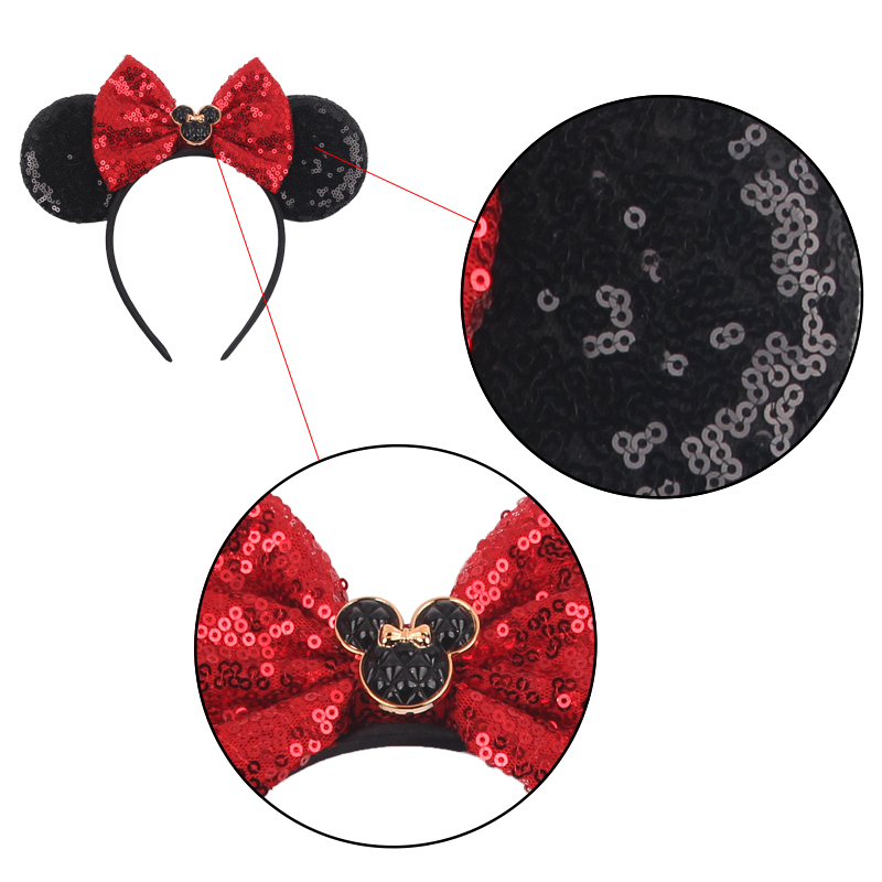 Cute New Mickey Mouse Ears Hea – Reindeer Antlers Headband recenzja i cena