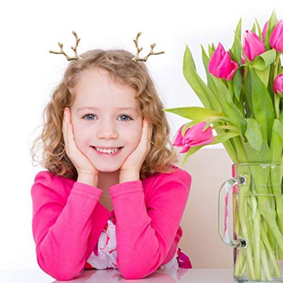 YAXAMING Christmas Reindeer An – Reindeer Antlers Headband recenzja i cena
