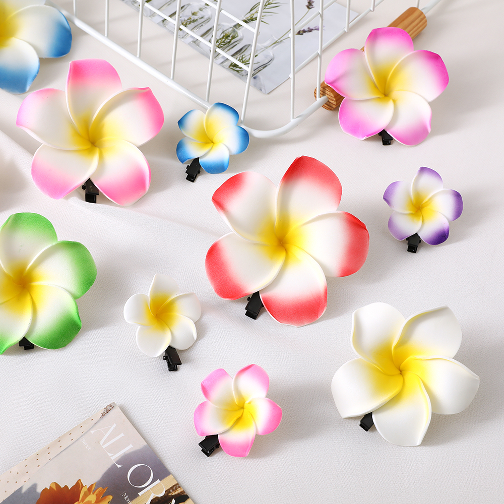 10PCS Hawaiian PE Foam Plumeri – Christmas Wreath Fake recenzja i cena