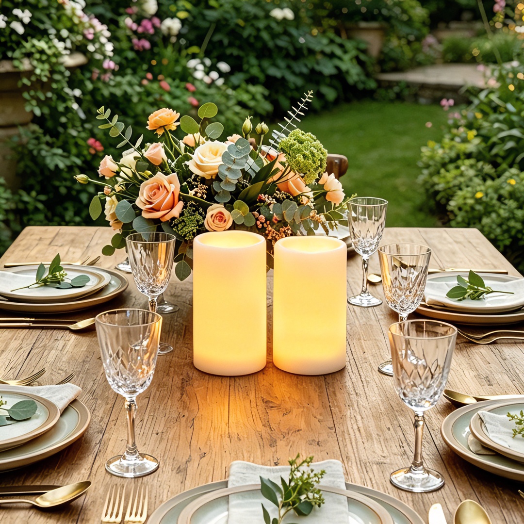 Flameless LED Pillar Candle Wa – Christmas Lights Outdoor recenzja i cena