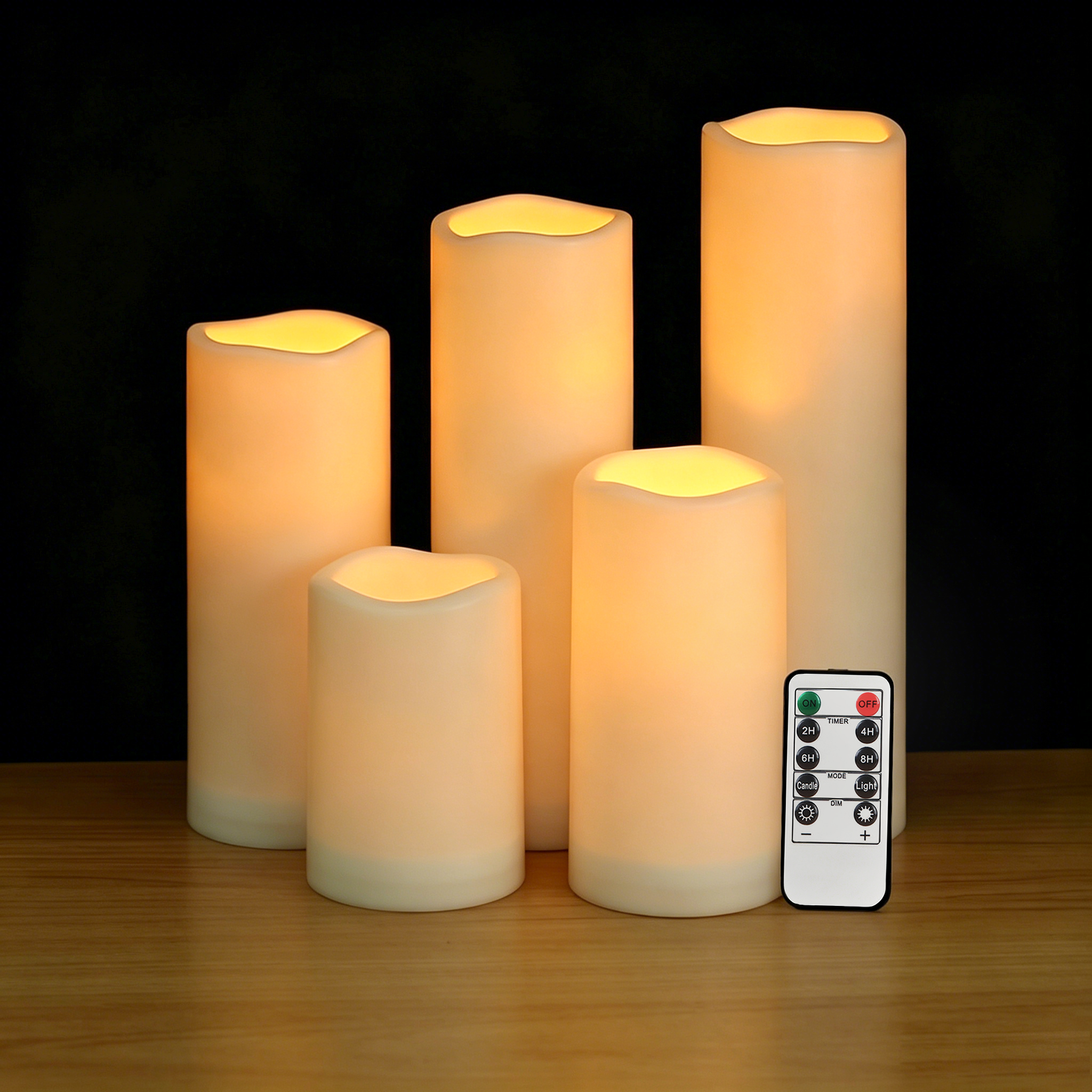 Flameless LED Pillar Candle Wa – Christmas Lights Outdoor recenzja i cena