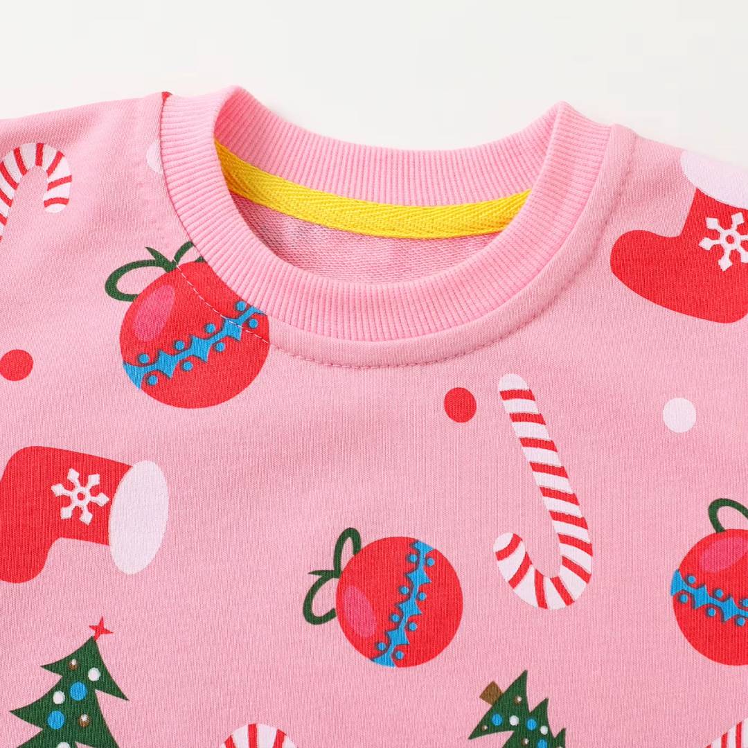Toddler Girl Pink Christmas Sw – Christmas Stocking Hanging recenzja i cena