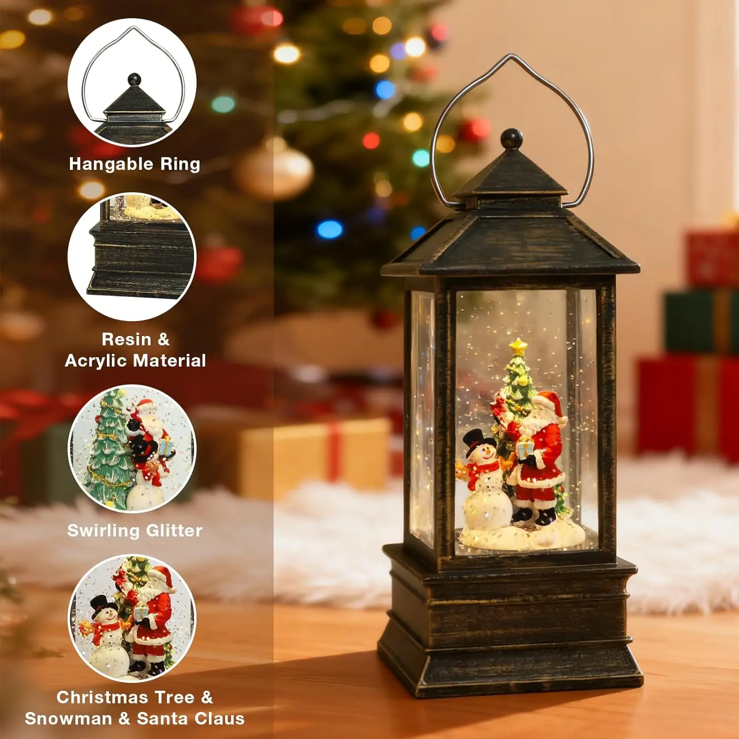 Christmas Snow Globe Lantern w – Snow Globe Musical recenzja i cena