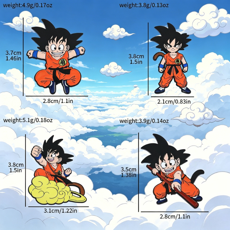 Dragon Ball Son Goku  cute met – Ornament Ball Set recenzja i cena