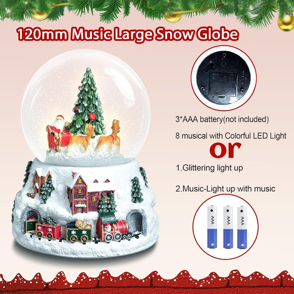 5.9-Inch Musical Snow Globe wi – Snow Globe Musical recenzja i cena