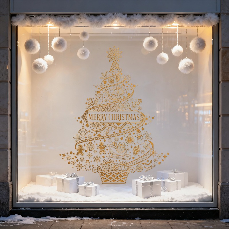 Merry Christmas Home Decoratio – Snowflake Window Decal recenzja i cena