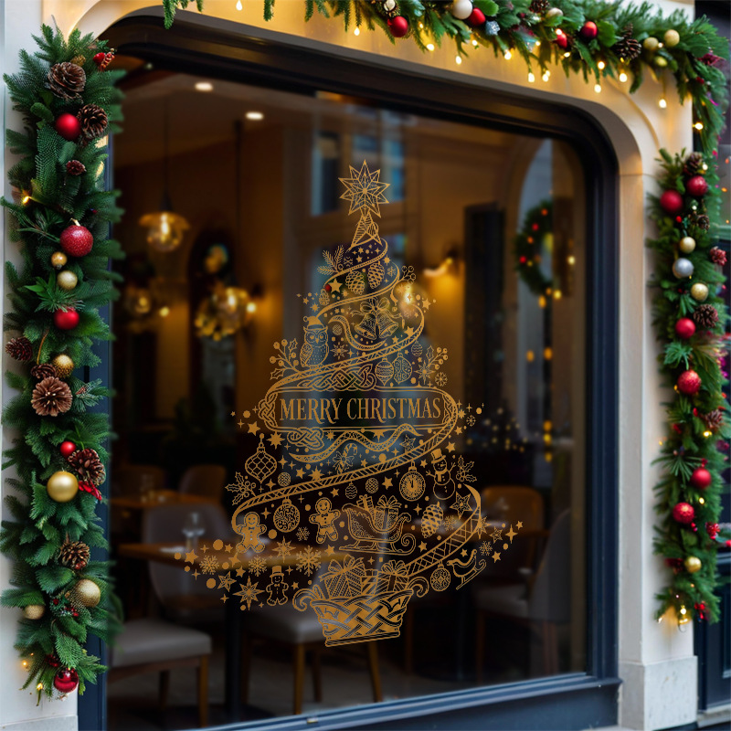 Merry Christmas Home Decoratio – Snowflake Window Decal recenzja i cena