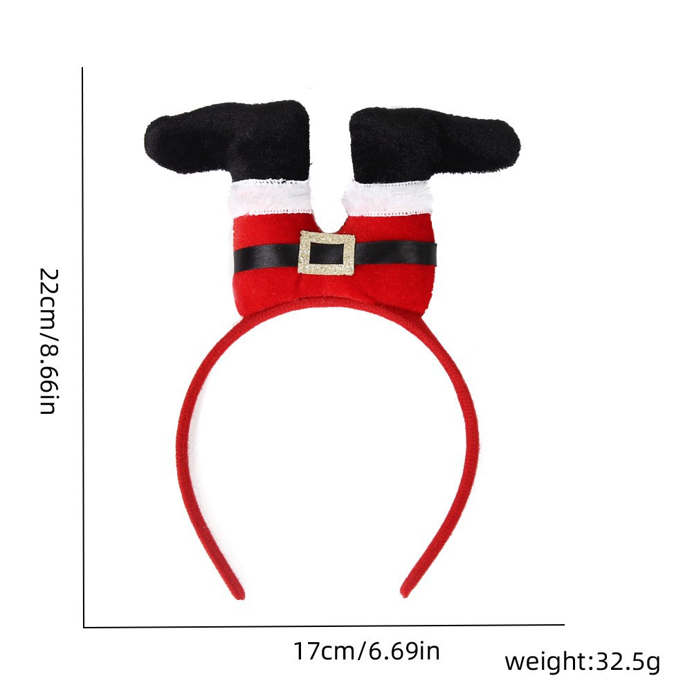1 Piece/5Pcs Funny Santa Claus – Reindeer Antlers Headband recenzja i cena