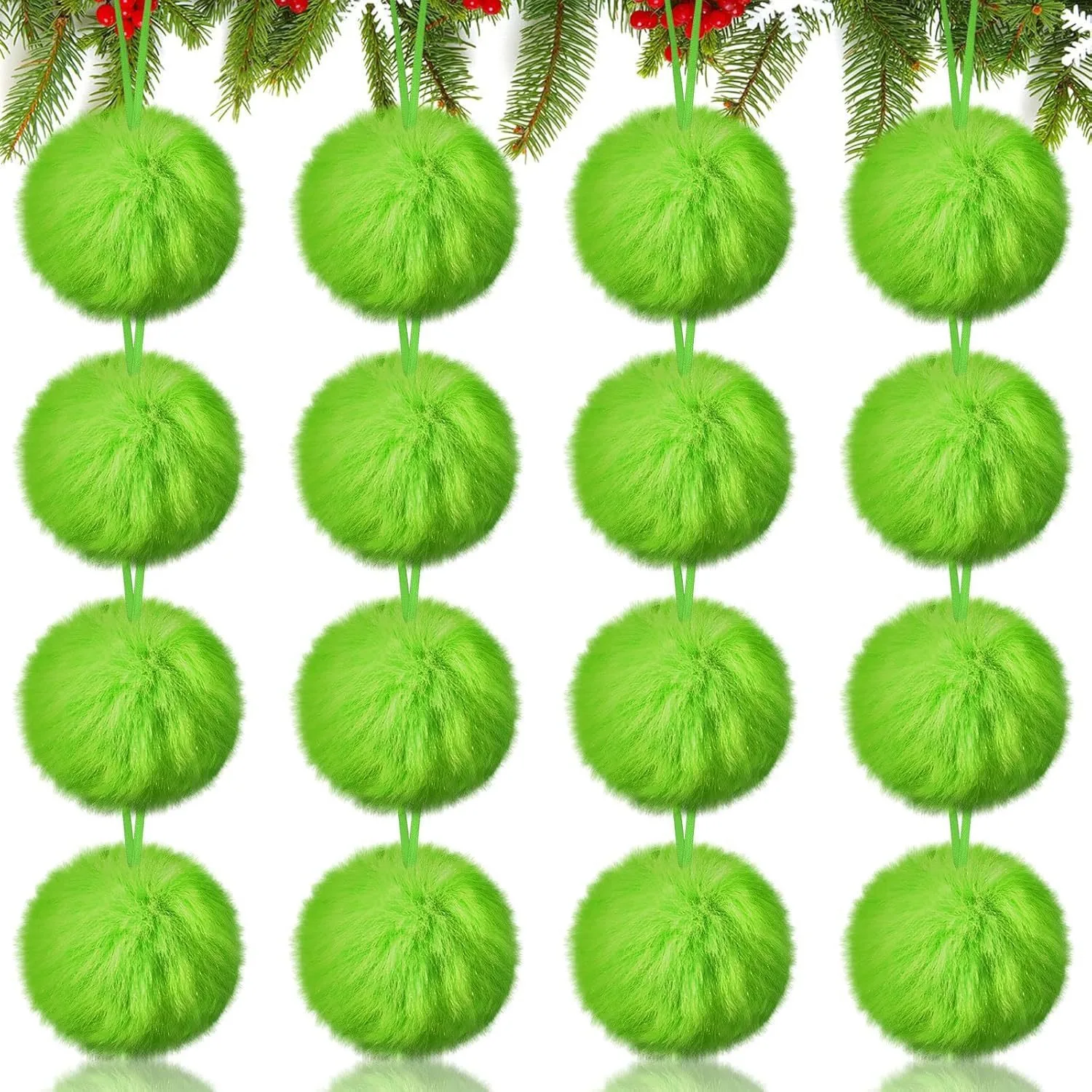 Christmas Green Long Plush Bal – Santa Hat Plush recenzja i cena