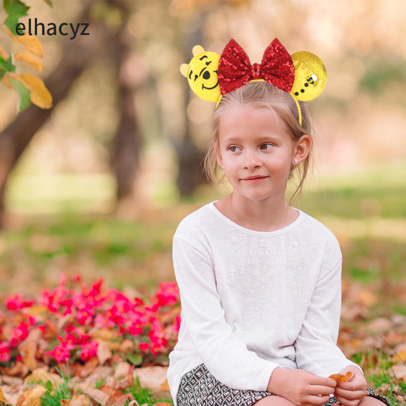 Winnie the Pooh Mouse  Ears He – Reindeer Antlers Headband recenzja i cena