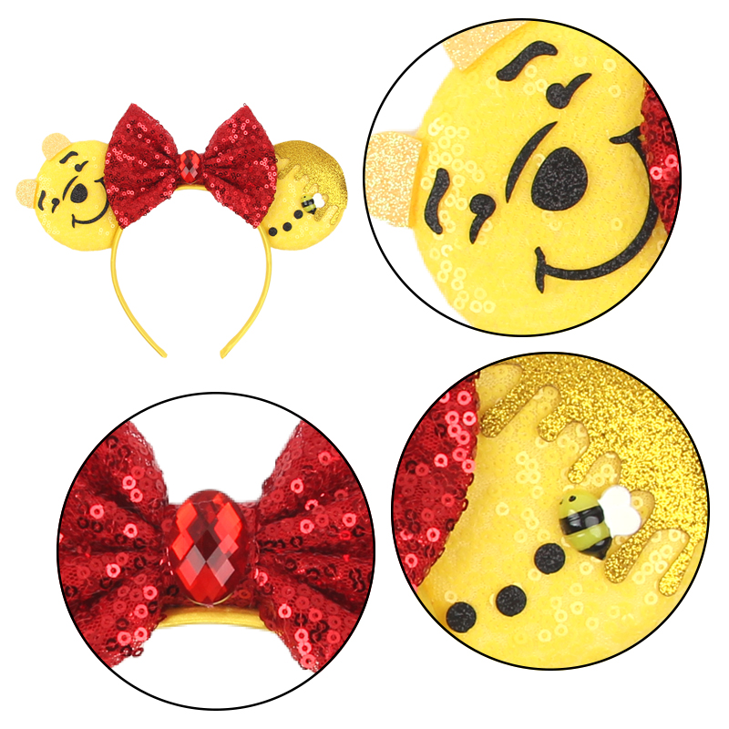 Winnie the Pooh Mouse  Ears He – Reindeer Antlers Headband recenzja i cena