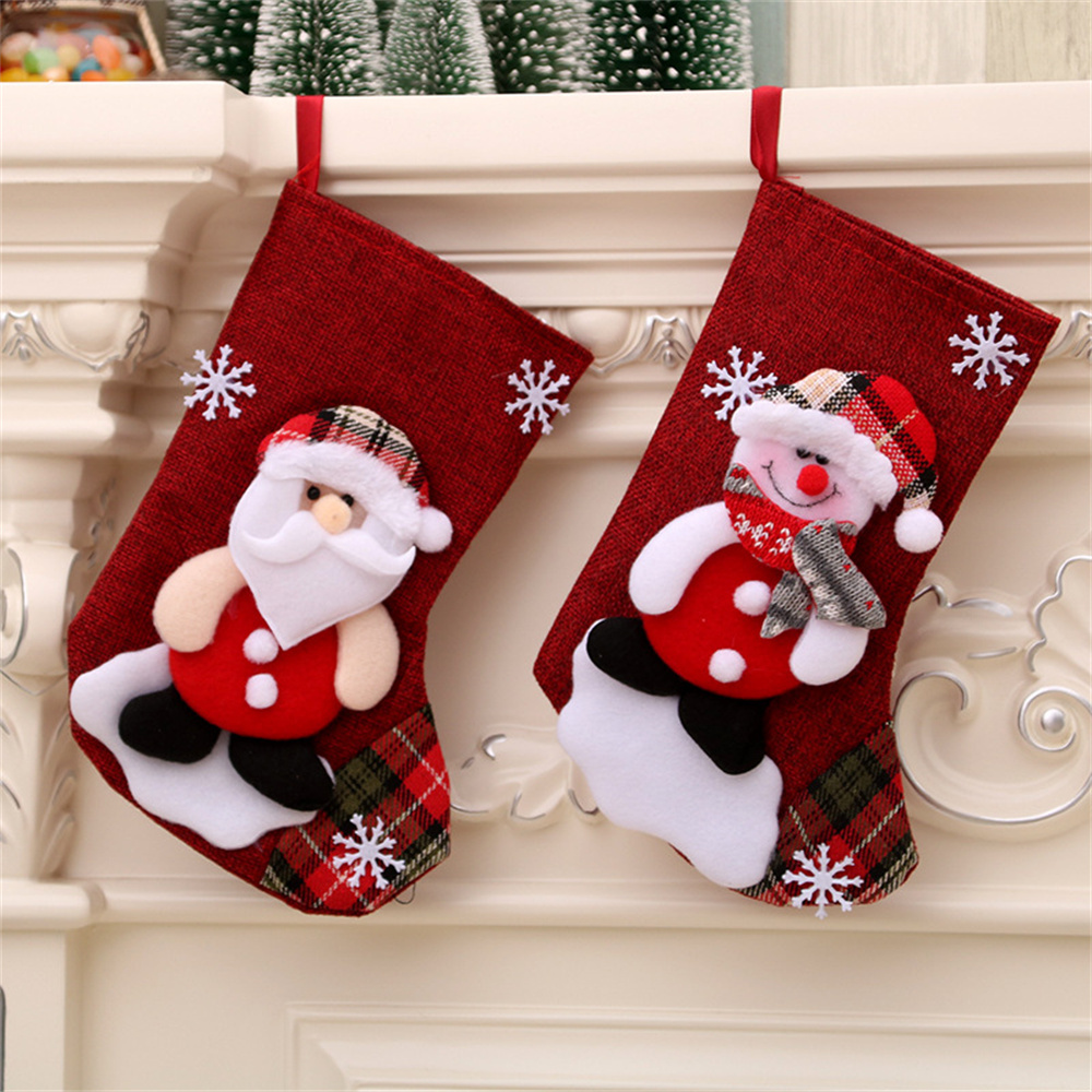 Linen Christmas Stockings Gift – Christmas Stocking Hanging recenzja i cena