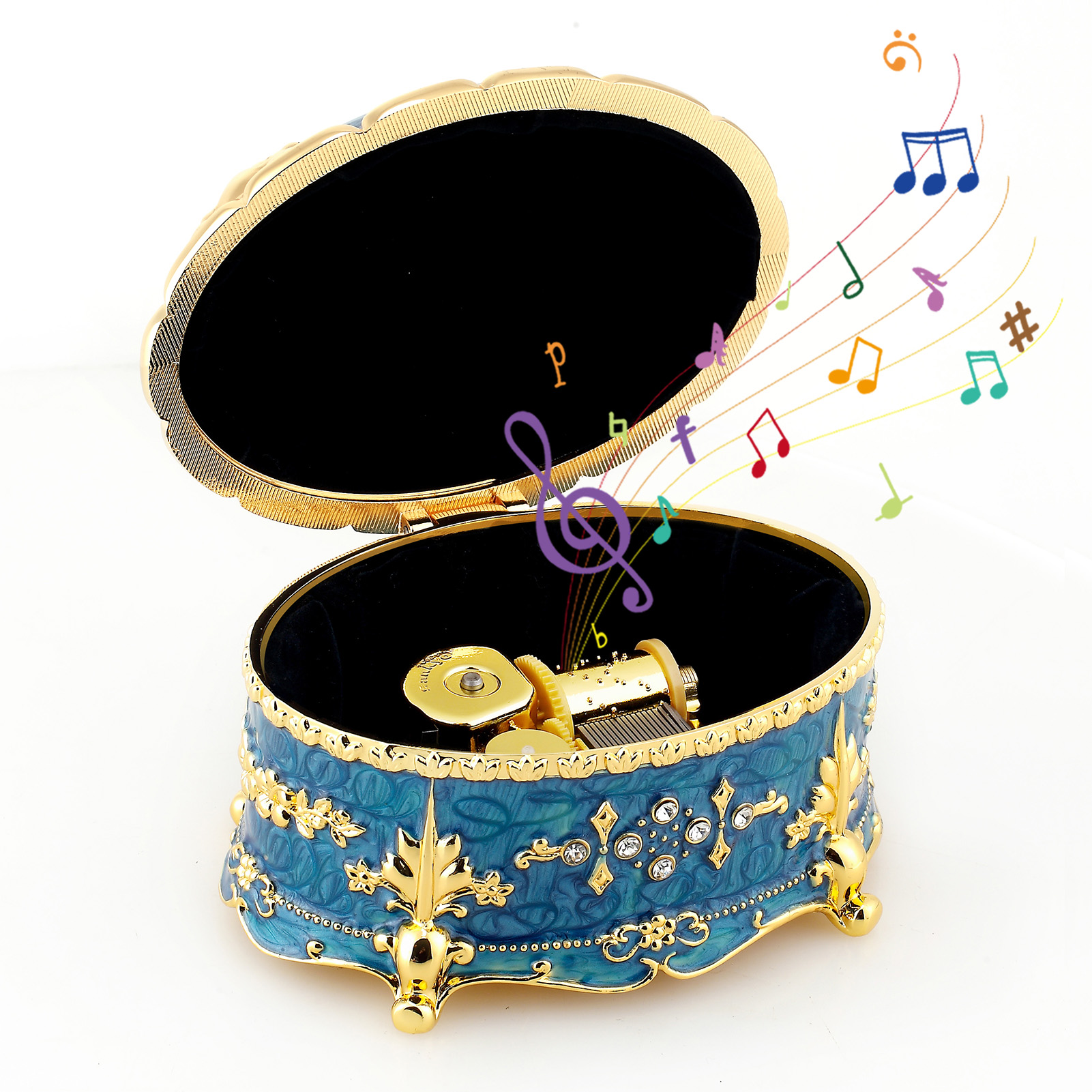 SOFTALK Oval Emboss Alloy Meta – Snow Globe Musical recenzja i cena