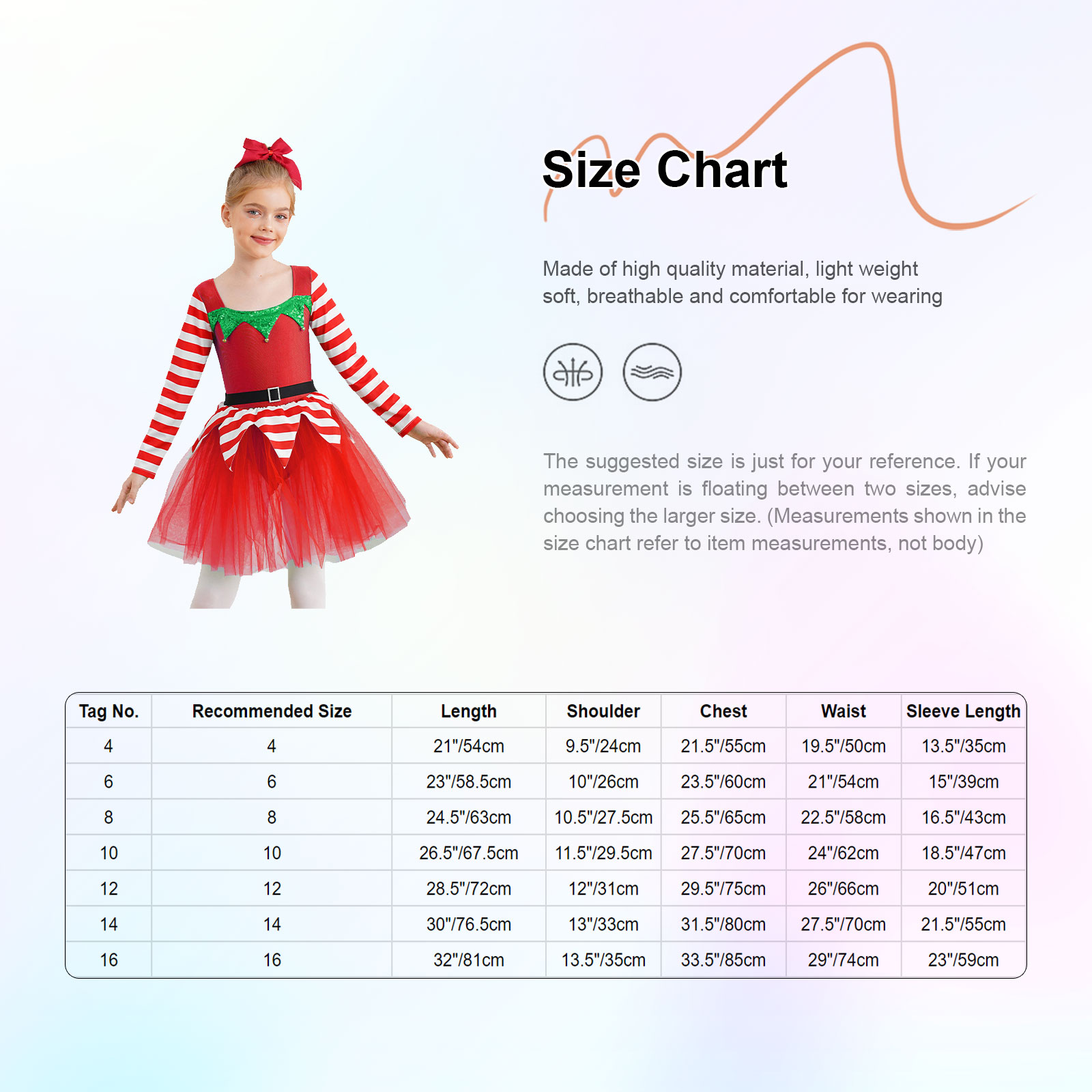 Princess Party Girls Santa Cla – Elf Costume Christmas recenzja i cena