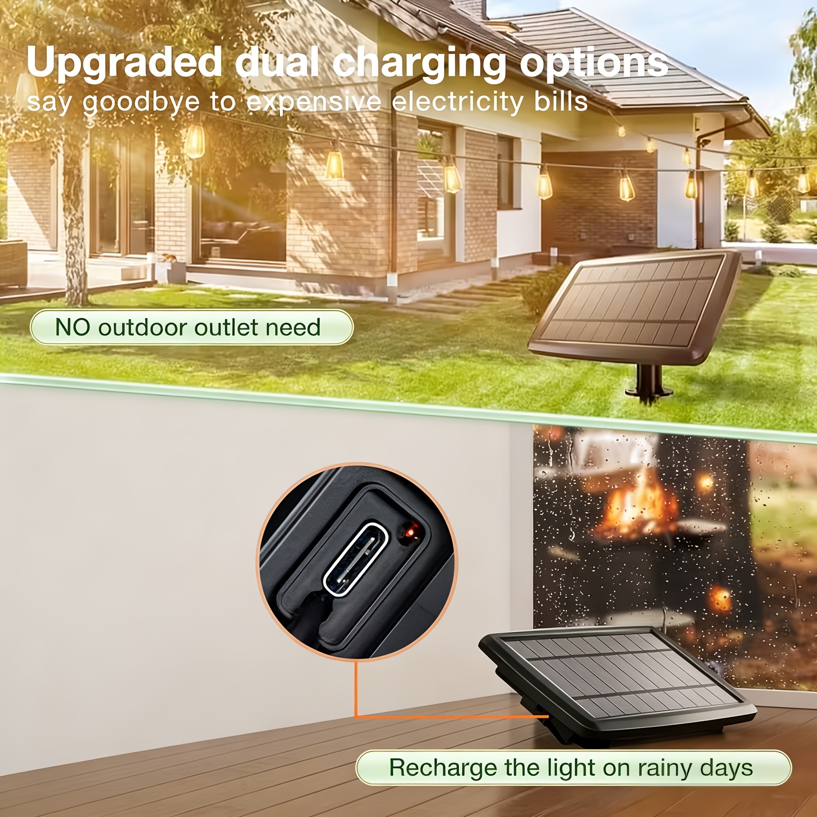 Solar Lights Outdoor, 100ft Pa – Christmas Lights Outdoor recenzja i cena