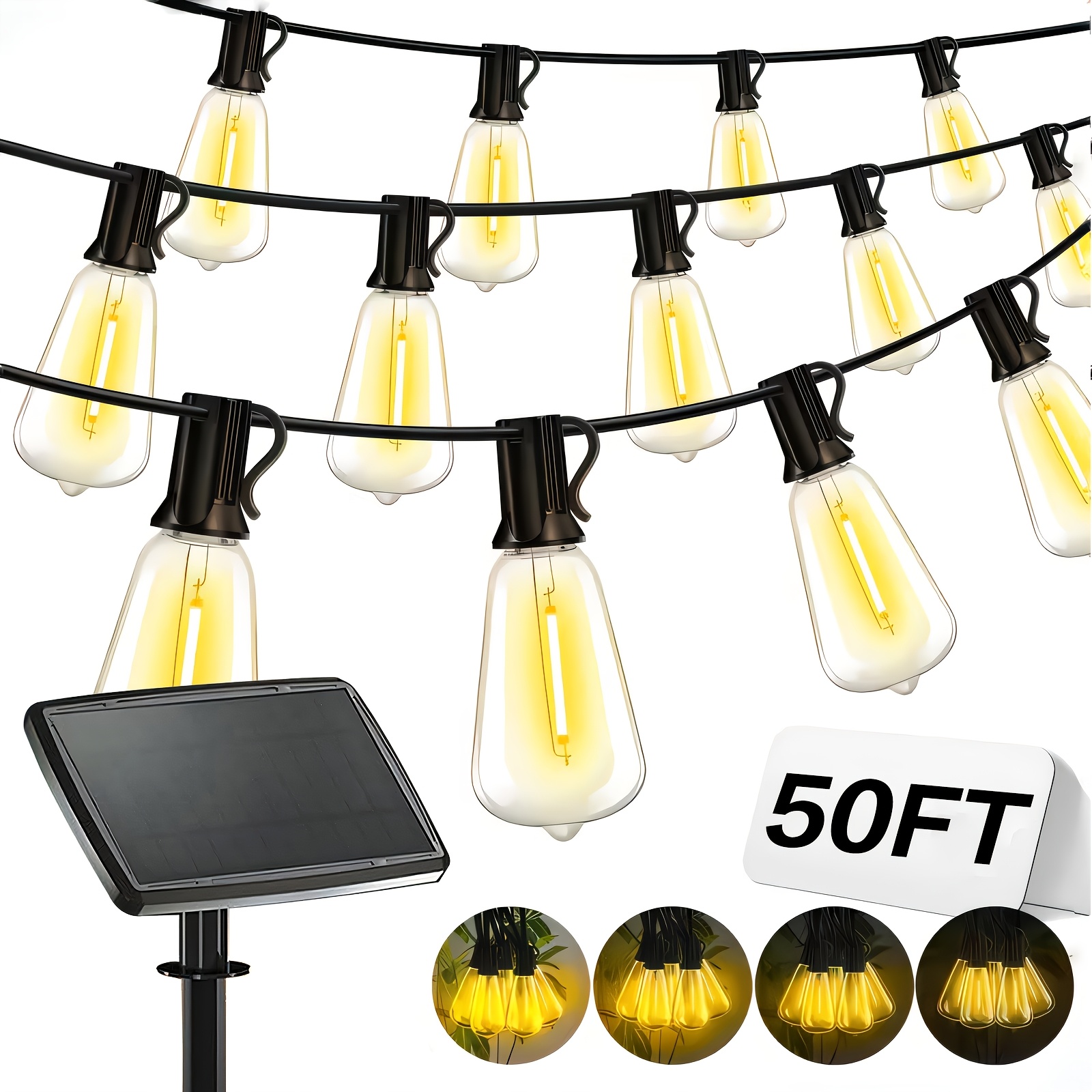 Solar Lights Outdoor, 100ft Pa – Christmas Lights Outdoor recenzja i cena