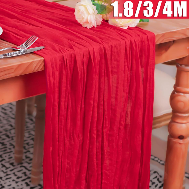 Valentine Red Long Table Runne – Christmas Table Runner recenzja i cena
