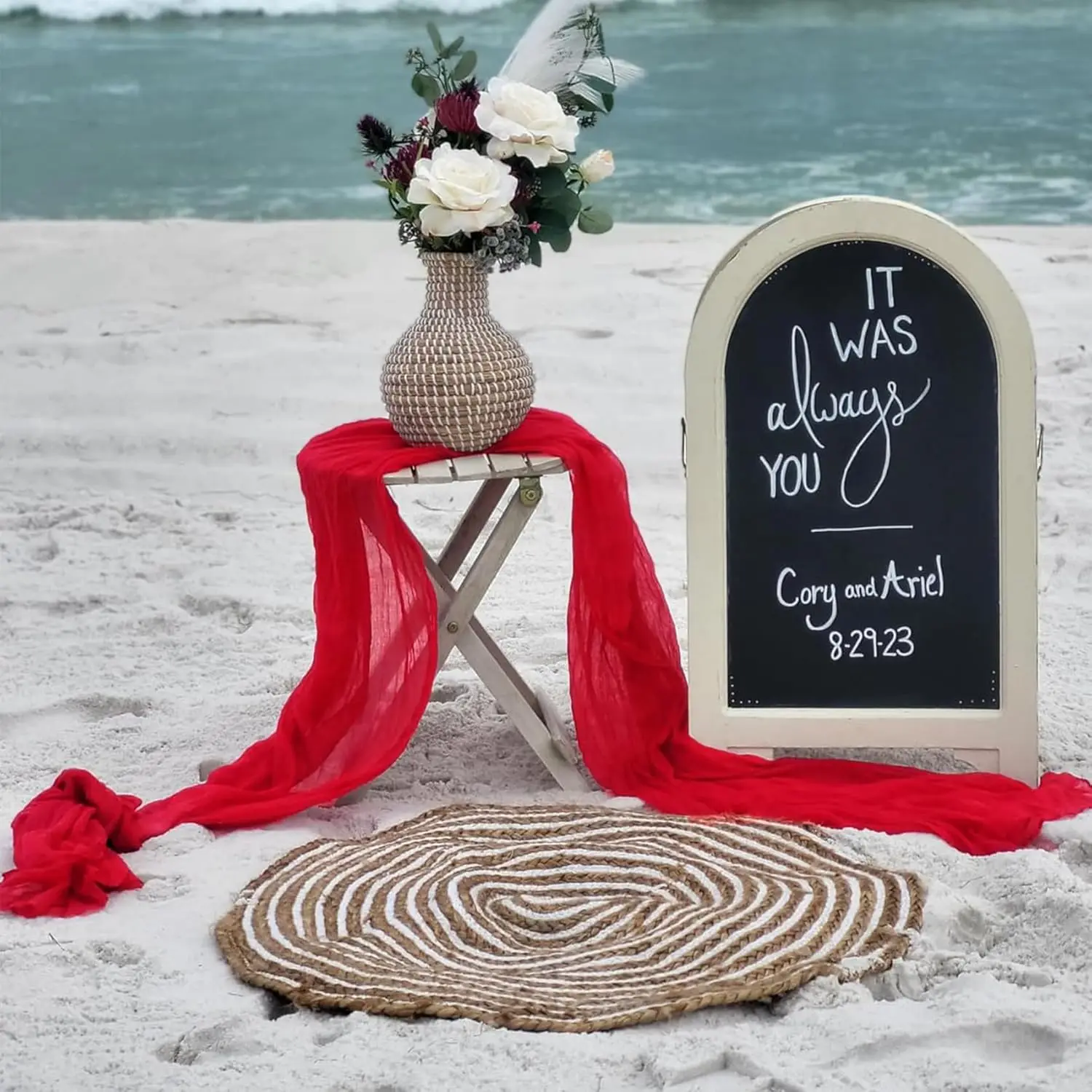 Valentine Red Long Table Runne – Christmas Table Runner recenzja i cena