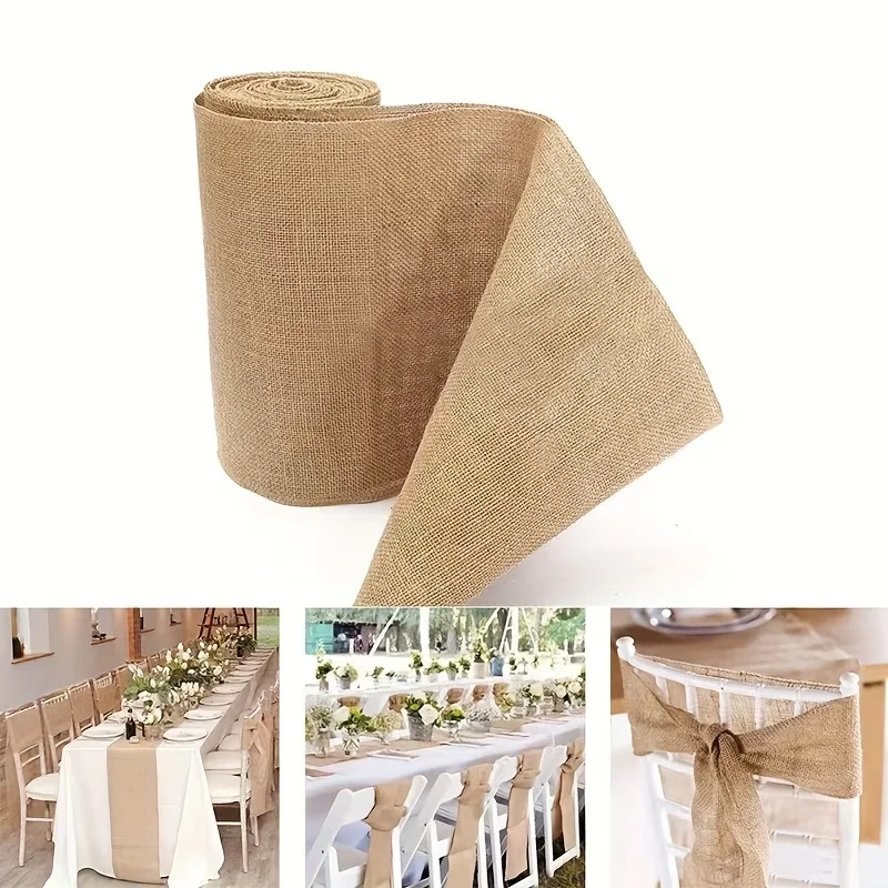 New Desig Beige Burlap Roll 30 – Christmas Table Runner recenzja i cena