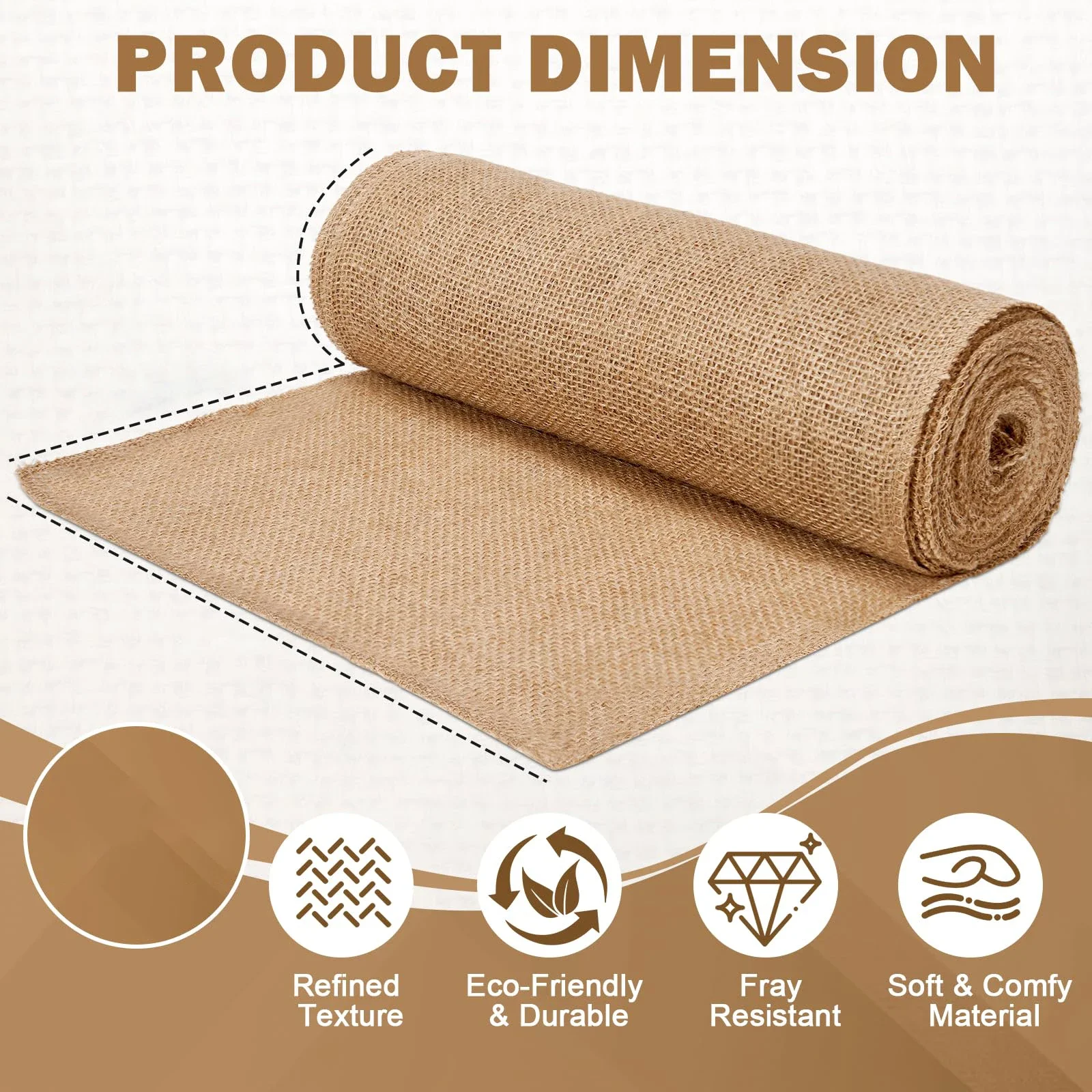 New Desig Beige Burlap Roll 30 – Christmas Table Runner recenzja i cena